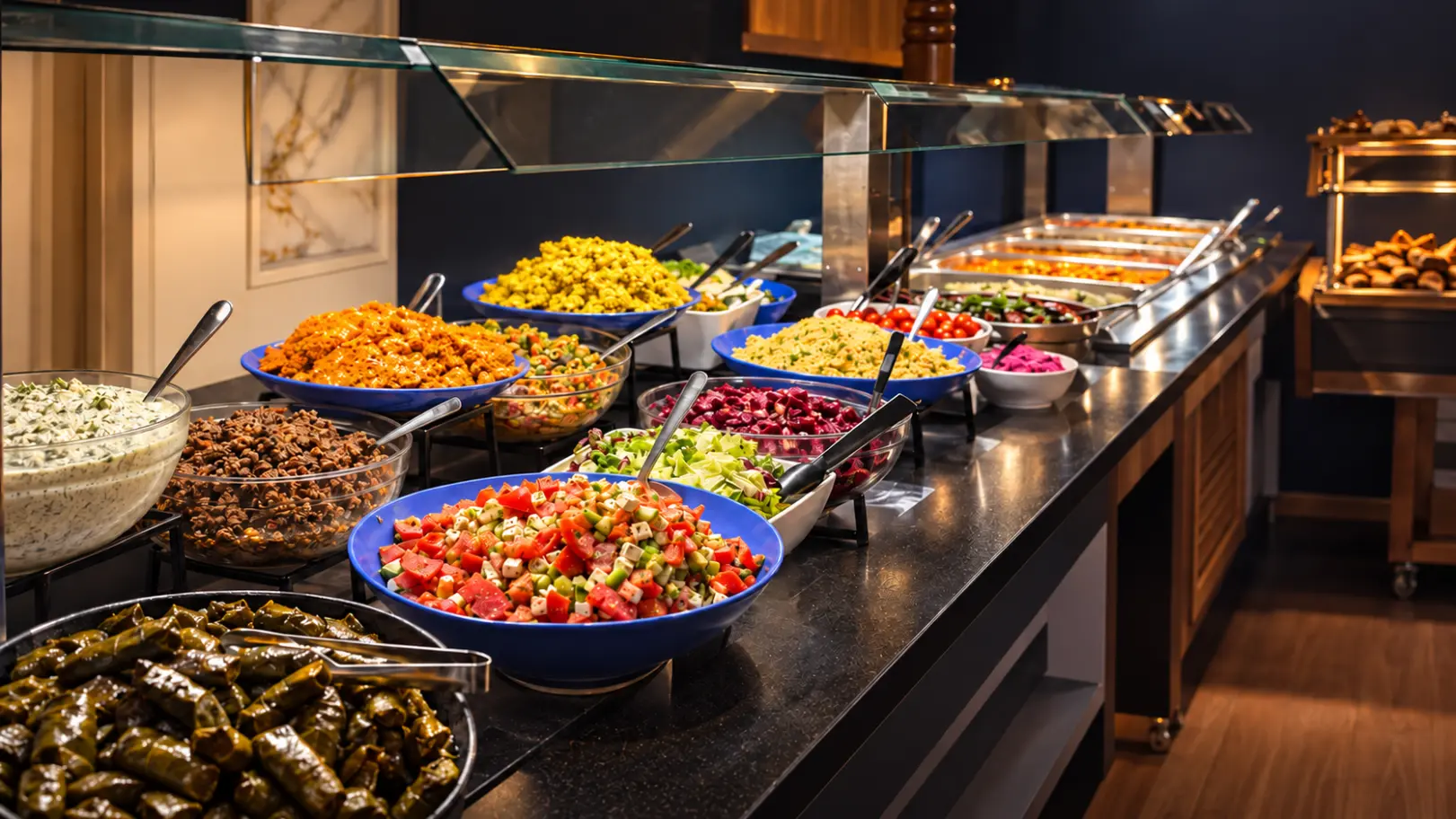 Lounas Buffet Tampereen keskustassa - Onni & Leo